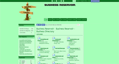 Desktop Screenshot of businessreservoir.com